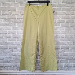 Liz Claiborne Suits Trousers Pants Separates Relaxed Light Green Size 12 Womens
